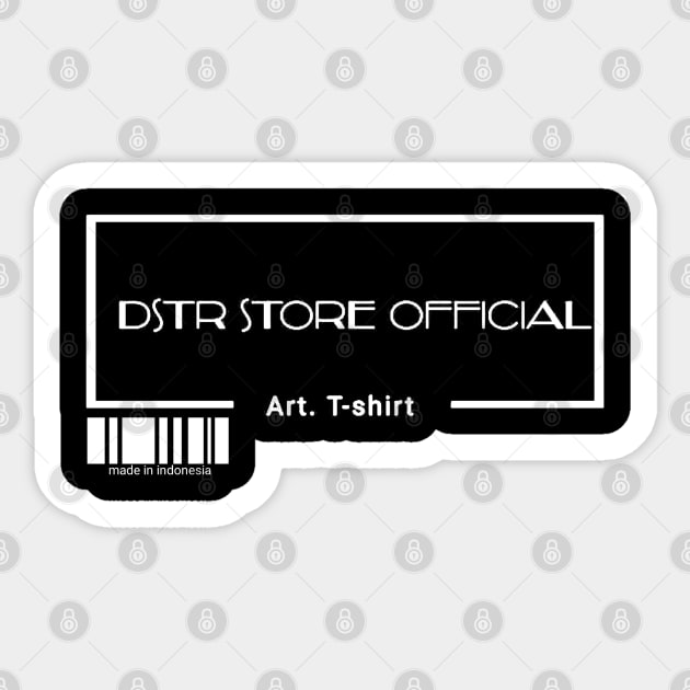 Dstr store official original Sticker by Permana Store official
